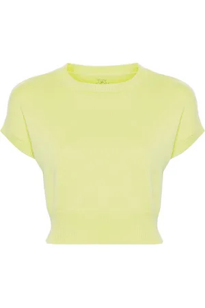 Teddy Cashmere Cropped ærmeløs Genova kashmirtrøje