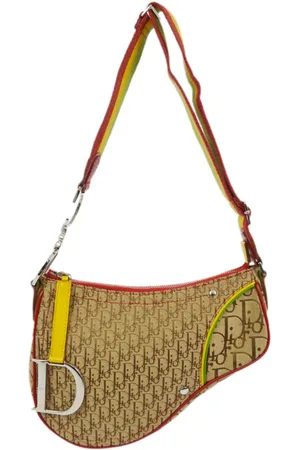 Dior Rasta Oblique Saddle-skuldertaske fra 2004