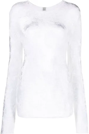 Totême Smal chenille-strikket top