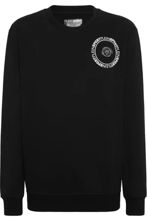 Philipp Plein Sweatshirt med Carbon Tiger-tryk