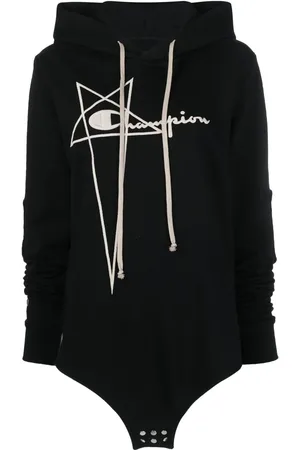 Rick Owens Hættetrøje med logobroderi