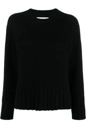 Jil Sander Ribbet kashmirtrøje