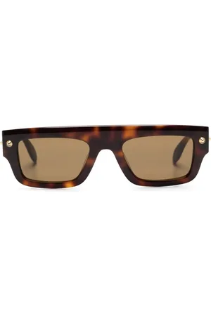 Alexander McQueen Tonede solbriller med nitter