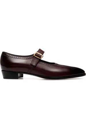 Bally Brogues i læder med spænde