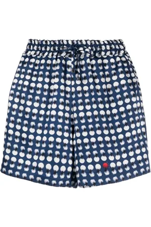 Kiton Elastiske shorts med prikker