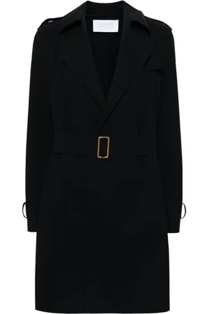 Harris Wharf London åben trenchcoat med bælte