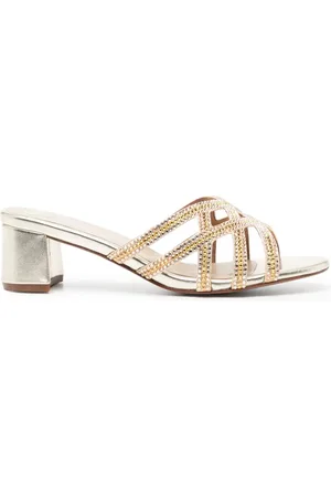Nícoli 50 mm Amos sandaler med krystaludsmykning