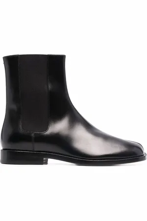 Maison Margiela Tabi Chelsea-støvler i læder