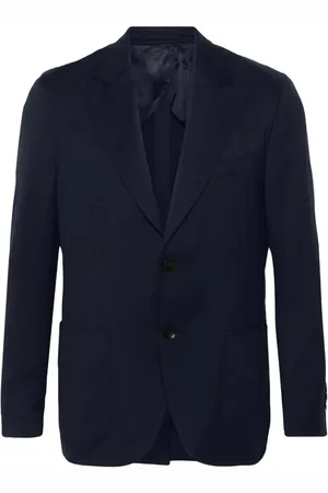 LARDINI Enkeltradet uldblazer