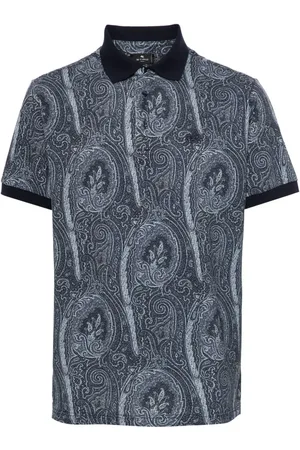 Etro Polo med paisleytryk