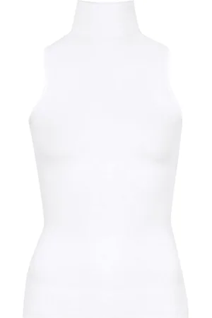 Proenza Schouler Ribstrikket top uden ærmer