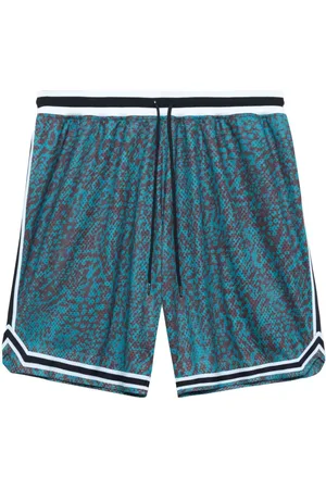 JOHN ELLIOTT Leopardmønstret Game træningsshorts
