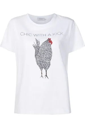 Isolda T-shirt med grafisk tryk