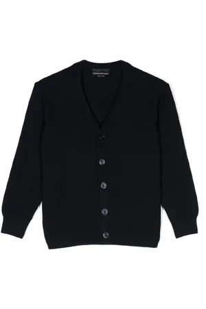Emporio Armani Cardigan med knapper og V-hals