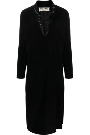 A.N.G.E.L.O. Vintage Cult Midi shift-kjole med paneler
