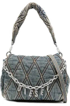 Diesel Charm-D skuldertaske i denim