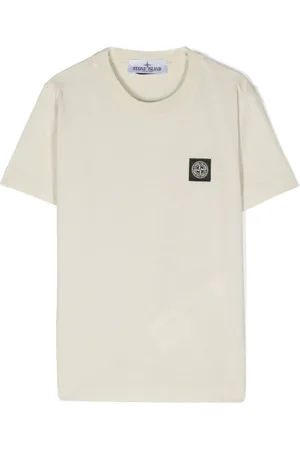 Stone Island T-shirt med kompasmærke