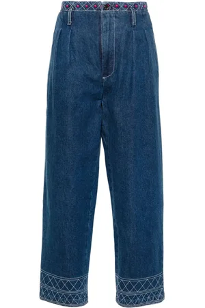 BODE Højtaljede Murray jeans med lige ben