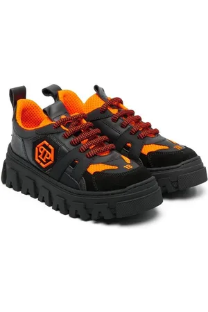 Philipp Plein Sneakers med snøre og paneler