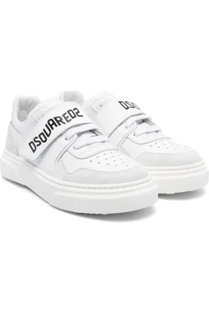 Dsquared2 Sneakers med logotryk og burrelukning