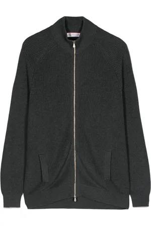 Brunello Cucinelli Ribstrikket cardigan