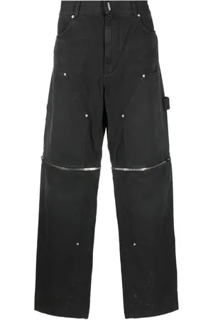 Givenchy Bukser med lige ben og lynlåsdetalje