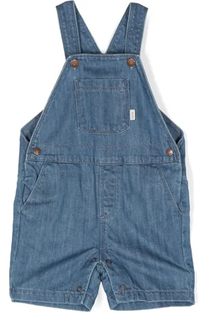 KNOT Ben overalls i forvasket denim