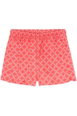 Michael Kors Stribede shorts med logotryk