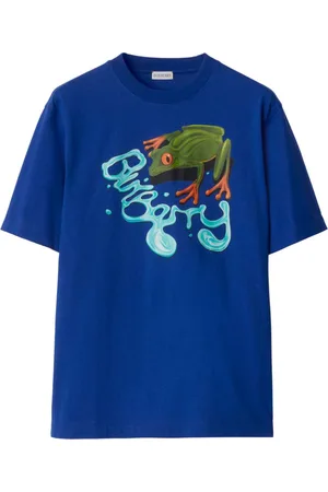Burberry Frog T-shirt med rund hals