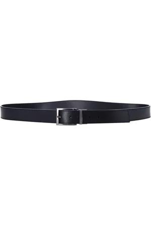 Emporio Armani Læderbælte med spænde