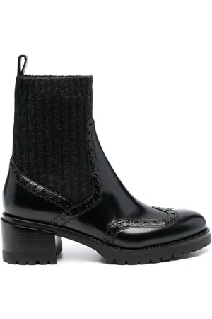 santoni Ankelstøvler i strømpestil