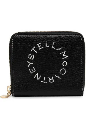Stella McCartney Pung med logotryk og lynlås