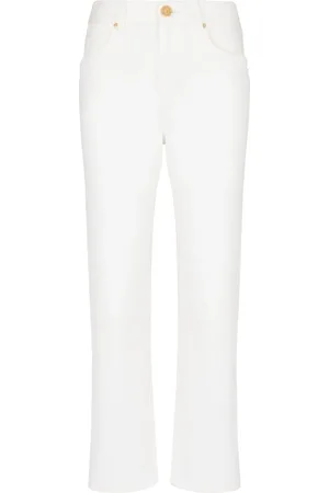 Balmain Jeans med lige ben og mellemhøj talje