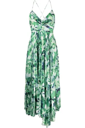 Acler Northgate kjole med blomstret tryk