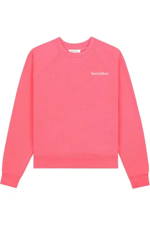 Sporty & Rich Sweatshirt med broderet logo