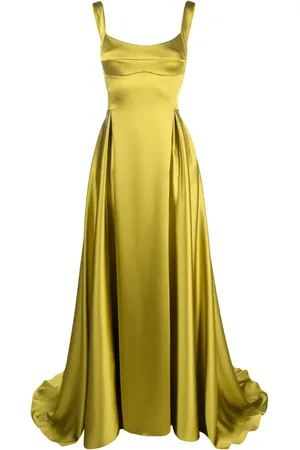 Atu Body Couture Kjole i satin med V-ryg