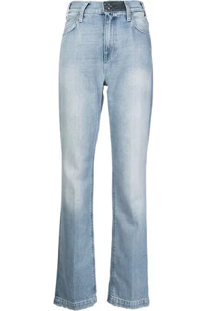 RTA Jeans med lige ben og falmet effekt