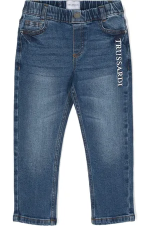 Trussardi Jeans med broderet logo