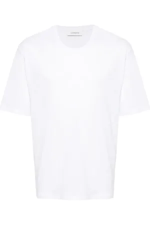 LANEUS Ensfarvet T-shirt