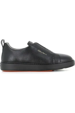 santoni Slip-on sneakers i læder