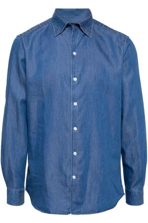 MAN ON THE BOON. Denimskjorte med knapper