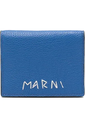 Marni Logo-broderet foldepung