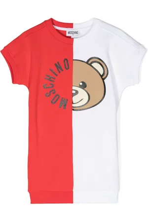 Moschino T-shirt-kjole med bamsetryk
