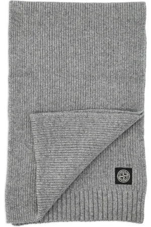 Stone Island Tørklæde i strik med kompasmærke