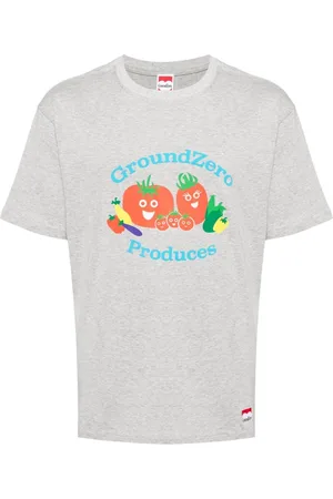 Ground Zero T-shirt med grafisk tryk