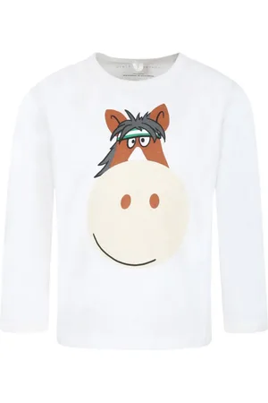 Stella McCartney T-shirt med grafisk tryk