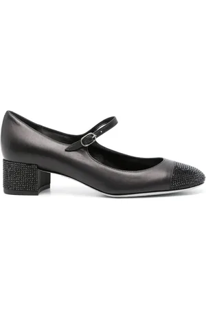 RENE CAOVILLA 40 mm Kristen pumps