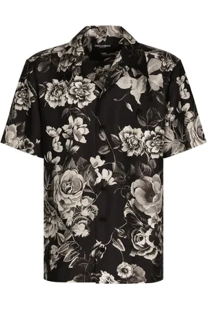 Dolce & Gabbana Skjorte med blomstertryk