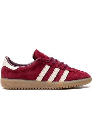 adidas Bermuda sneakers i ruskind med tre striber