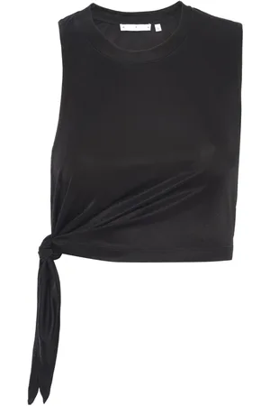 RTA Cropped top med knudedetalje